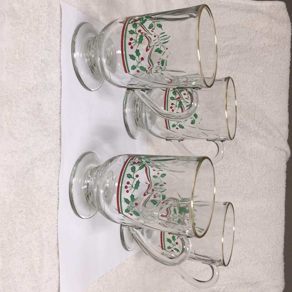 Set of Irish Coffee/Hot Chocolate mugs